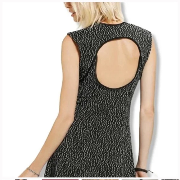 Urban Outfitters Silence + Noise black and white cut/out dress size small - Picture 3 of 8